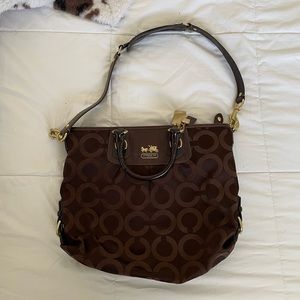 Coach Purse Signature “C” Brown